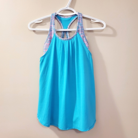 Ivivva - Lululemon Endless Ambition Tank bright blue - Size 12 - Picture 2 of 7